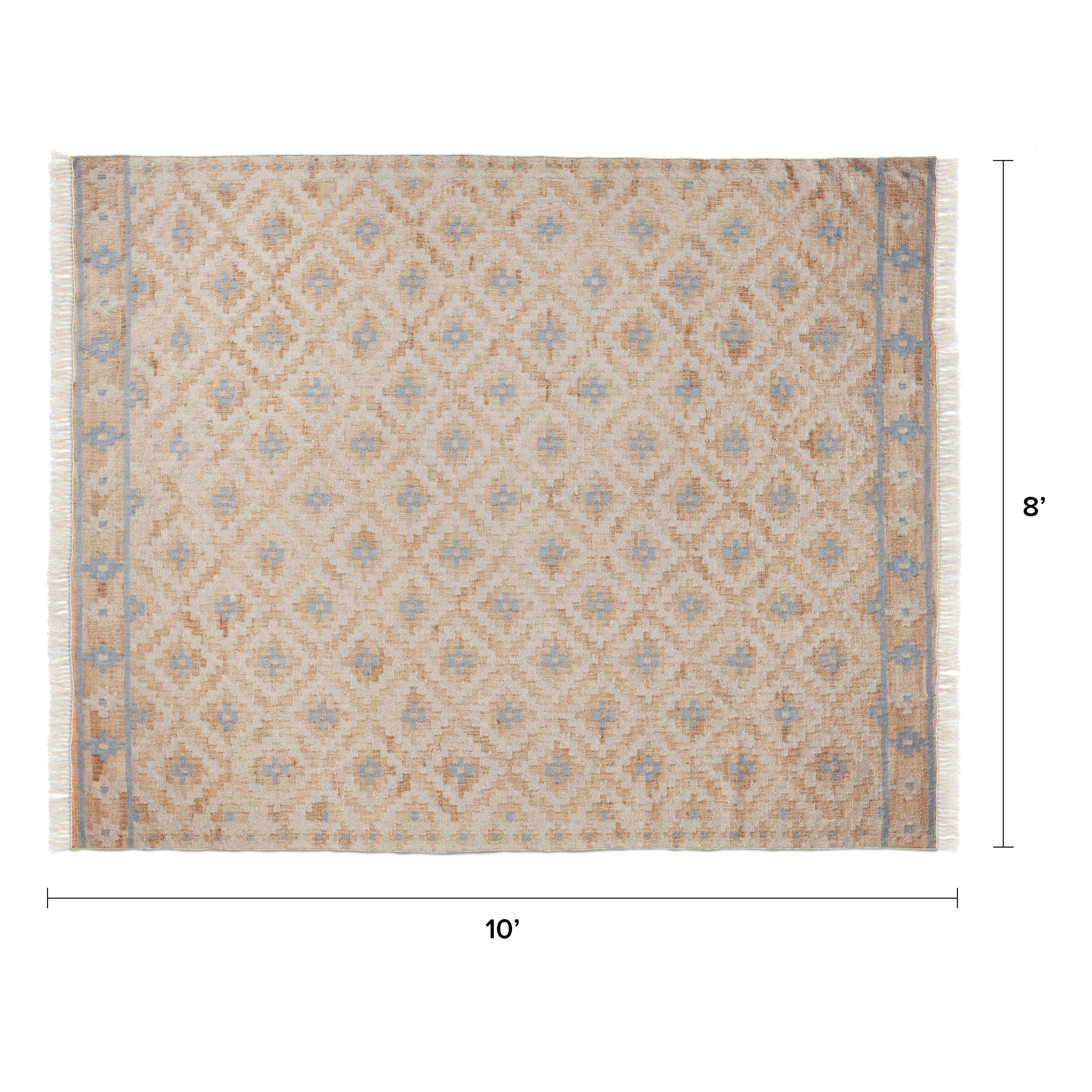 Mattis 8 x 10 Rug - Southwest Blues | Article