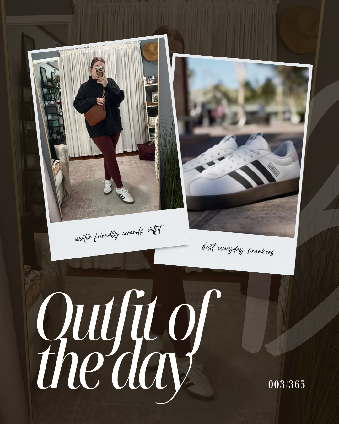 Day 003/365 outfit of the day.

Today's outfit focus was around being comfortable but stylish for errands around town. 

 

#LTKootd #LTKActive #LTKFindsUnder100