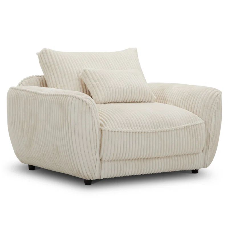 Jerron Upholstered Chair And A Half | Wayfair North America