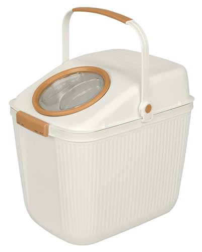 Harry Barker Lightweight Plastic Pet Food and Bird Seed Storage - 25 lb. | Amazon (US)