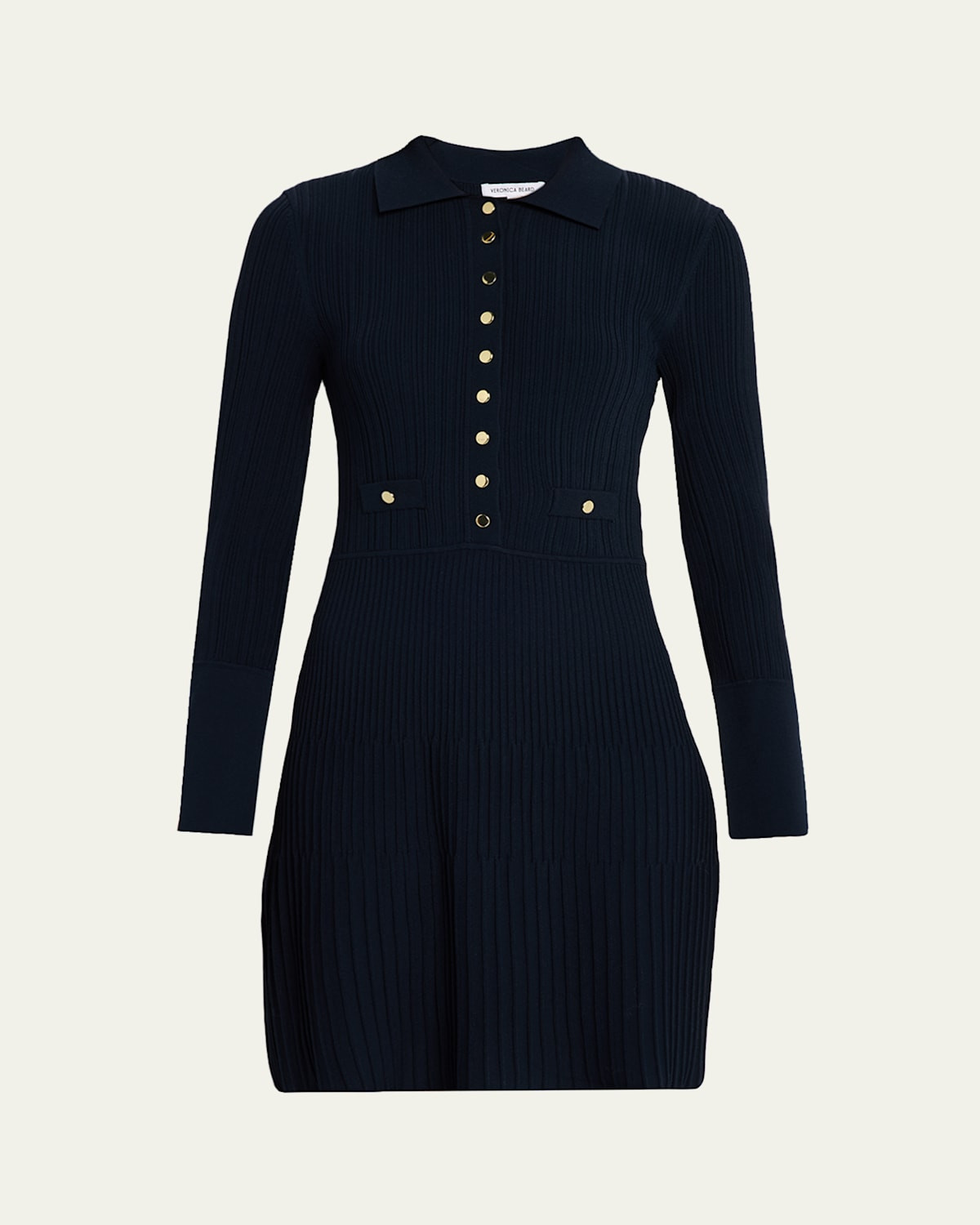 Lauper Ribbed Mini Shirtdress | Bergdorf Goodman