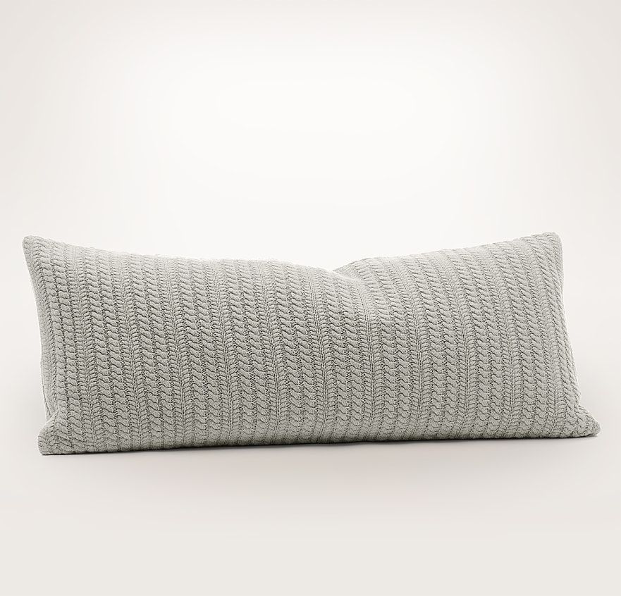 Branch Knit Pillow Cover | Boll & Branch