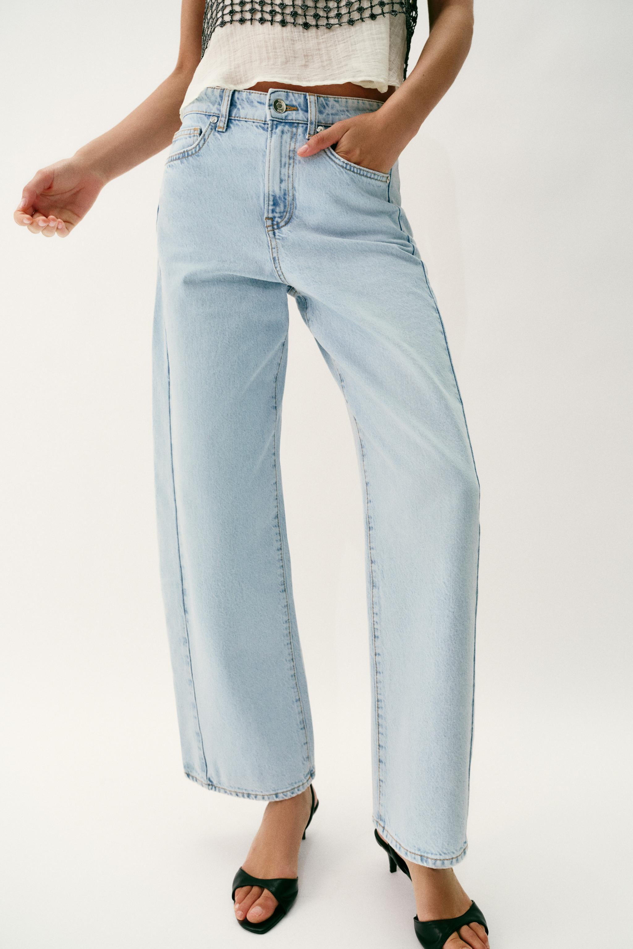 Z1975 HI-RISE FRONT SEAM JEANS | Zara US