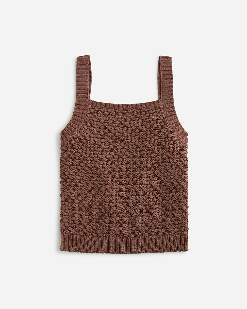 Basket-stitch sweater-tank | J. Crew US