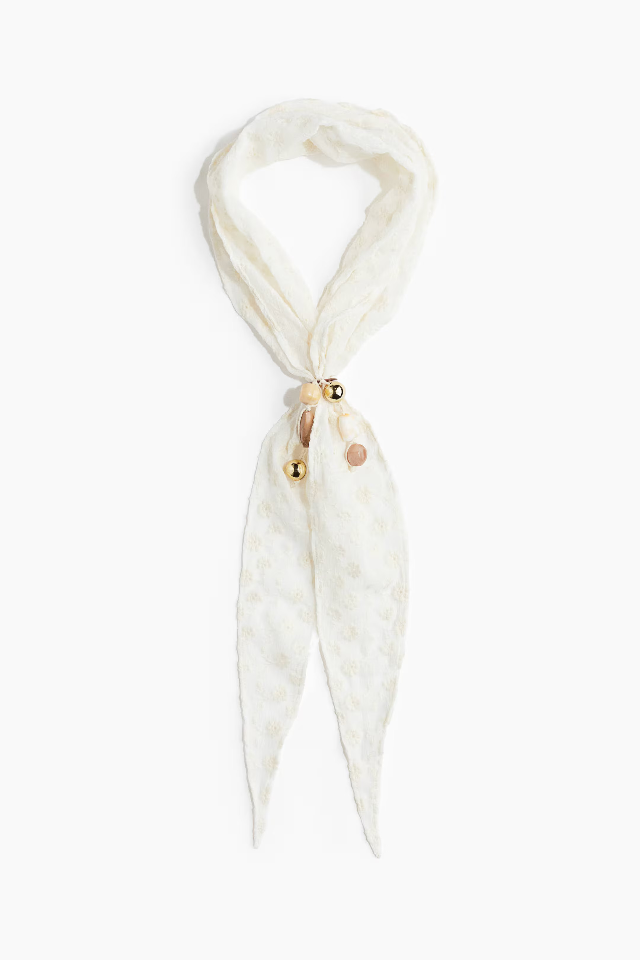 Embroidered neck scarf | H&M (UK, MY, IN, SG, PH, TW, HK)