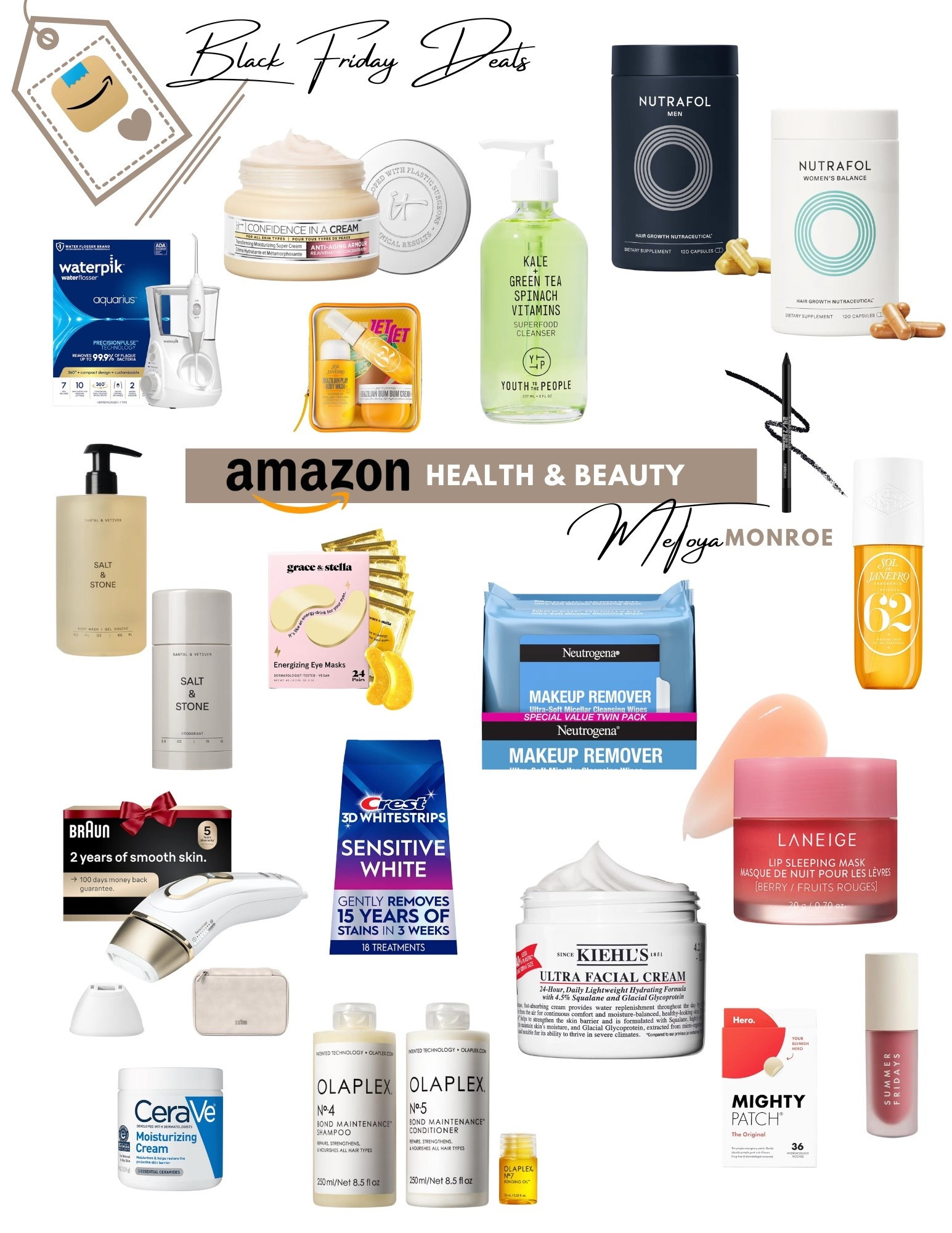 So many amazing health and beauty finds for Amazon’s Black Friday deals! These are some of my picks! The confidence in a cream moisturizer alone is a steal and under $30! It’s normally $59! #ad #founditonamazon #WinterFavorites2025 

Thank you to Amazon for sponsoring this post.

#LTKBeauty #LTKHoliday #LTKCyberWeek