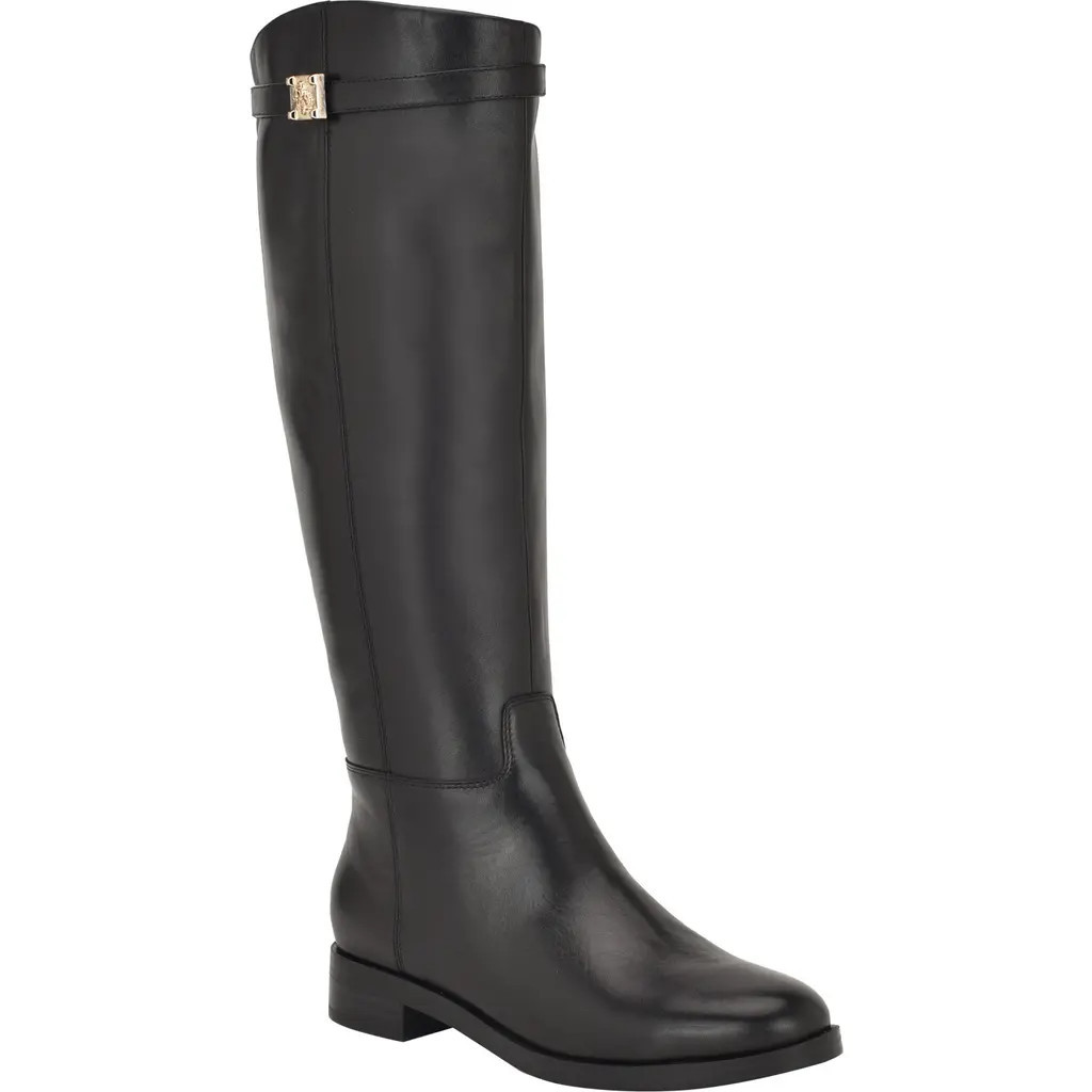 GUESS Zoro Riding Boot in Black at Nordstrom, Size 11 | Nordstrom