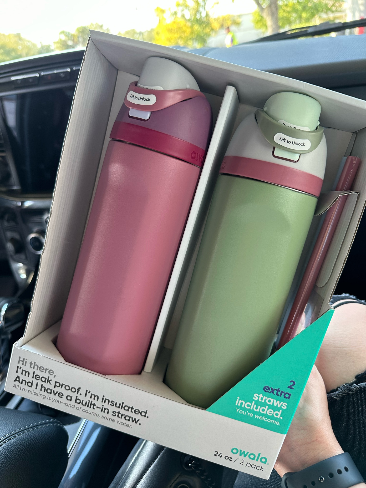 Owala Freesip Stainless Steel Water Bottle Combo Pack Collection data