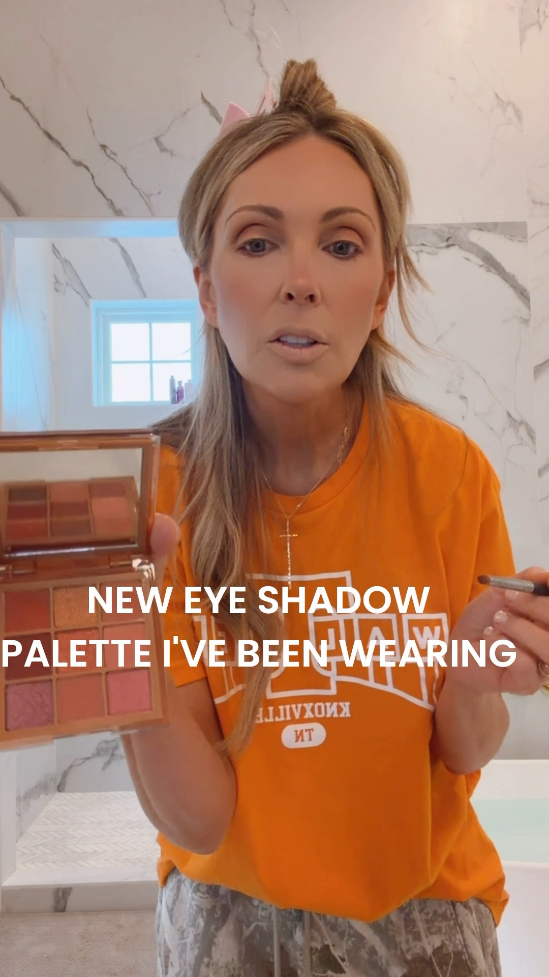 Try this combo.... 

The new Huda Beauty Medium Nude palette, Rare Beauty Blush and Haus Labs concealer. 

#LTKdayinmylife #LTKBeauty #LTKOver40