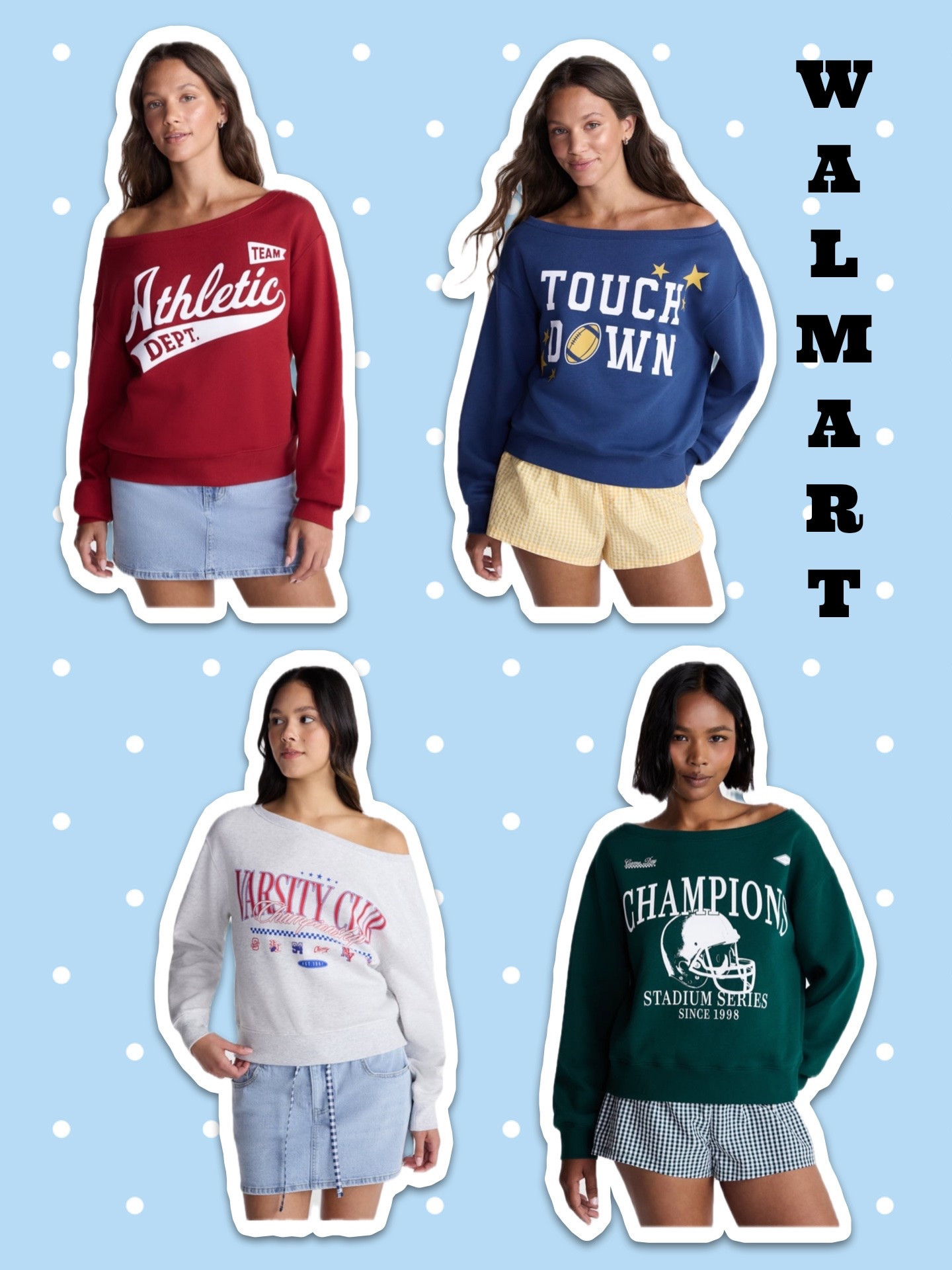 No Boundaries Off the Shoulder Sweatshirt with Long Sleeves