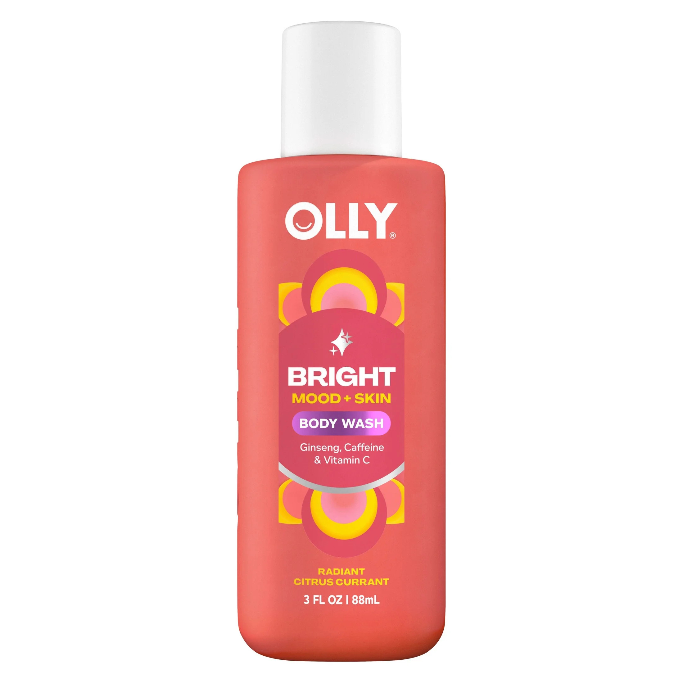 OLLY Body Wash Bright with Vitamin C, 3 FL oz - Walmart.com | Walmart (US)