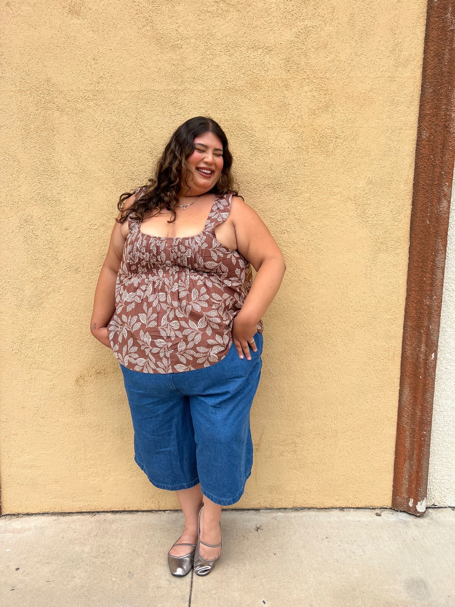 Summer Brunch Fit 🤎 #bermudashorts #babydolltop #plussize #plussizefashion

#LTKootd #LTKPlusSize #LTKTall