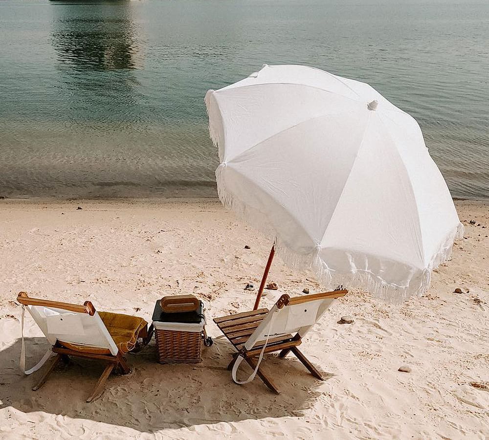 St. Tropez Beach Umbrella | Pottery Barn (US)