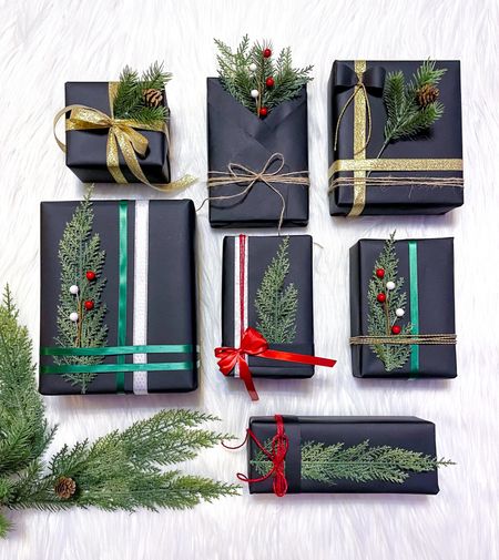 Christmas Gift wrapping ideas with affordable supplies from Amazon. The black paper is 15 inch wide, good for small to medium boxes. I also linked a couple of 30 & 36 inches wide. 






Gift wrapping supplies, Christmas ribbons, Christmas wrapping paper, gift wrapping paper, black wrapping paper, Christmas wrapping supplies, gift wrapping, holiday gift wrapping supplies 

#LTKHoliday #LTKstyletip #LTKGiftGuide