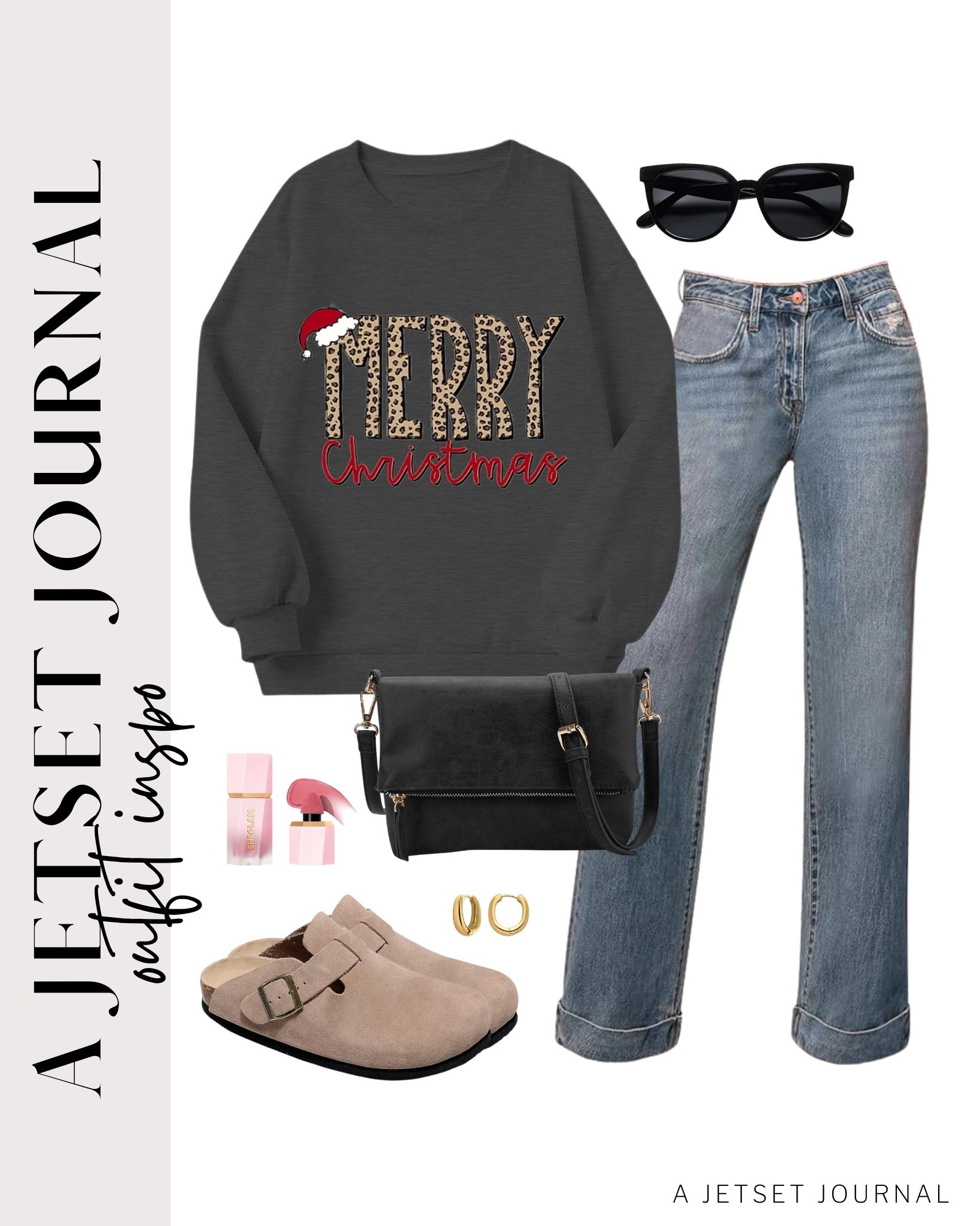 Cozy sweatshirts and jeans are an easy and cute look for the holidays!
festive look, holiday fashion, christmas outfit, neutral sneakers, fall to winter outfit idea, casual look, vacation style, makeup must have, beauty favorite, functional bag, amazon fashion, affordable style

#LTKU #LTKFindsUnder50 #LTKSeasonal