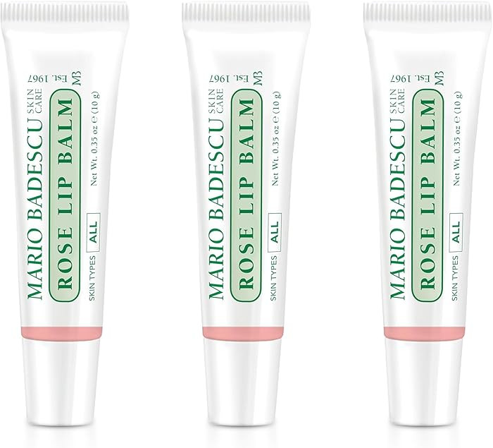 Mario Badescu Moisturizing Lip Balm for Dry Cracked Lips, Infused with Coconut Oil and Shea Butte... | Amazon (US)