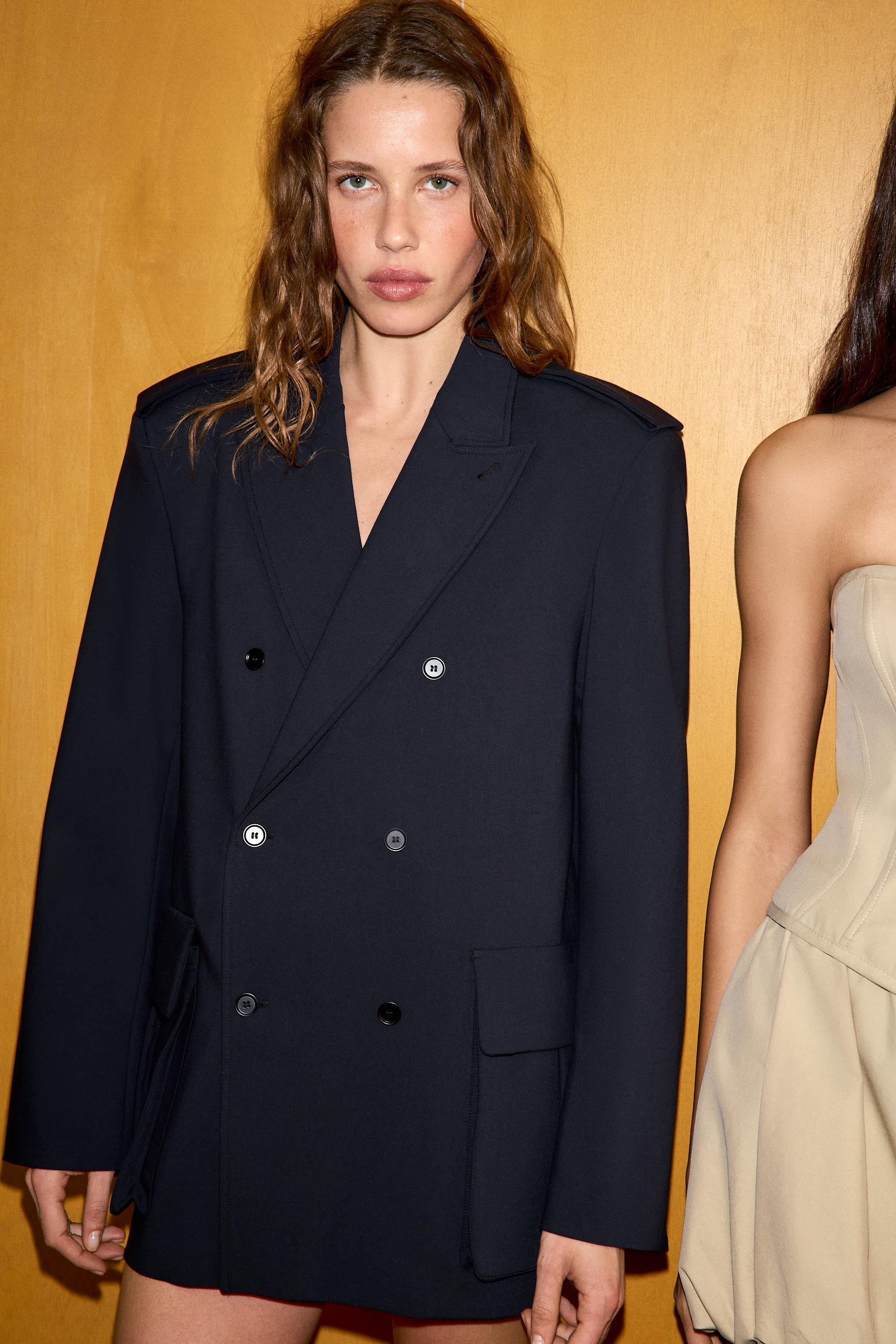 VESTE OVERSIZE MAXI POCHES | Zara US