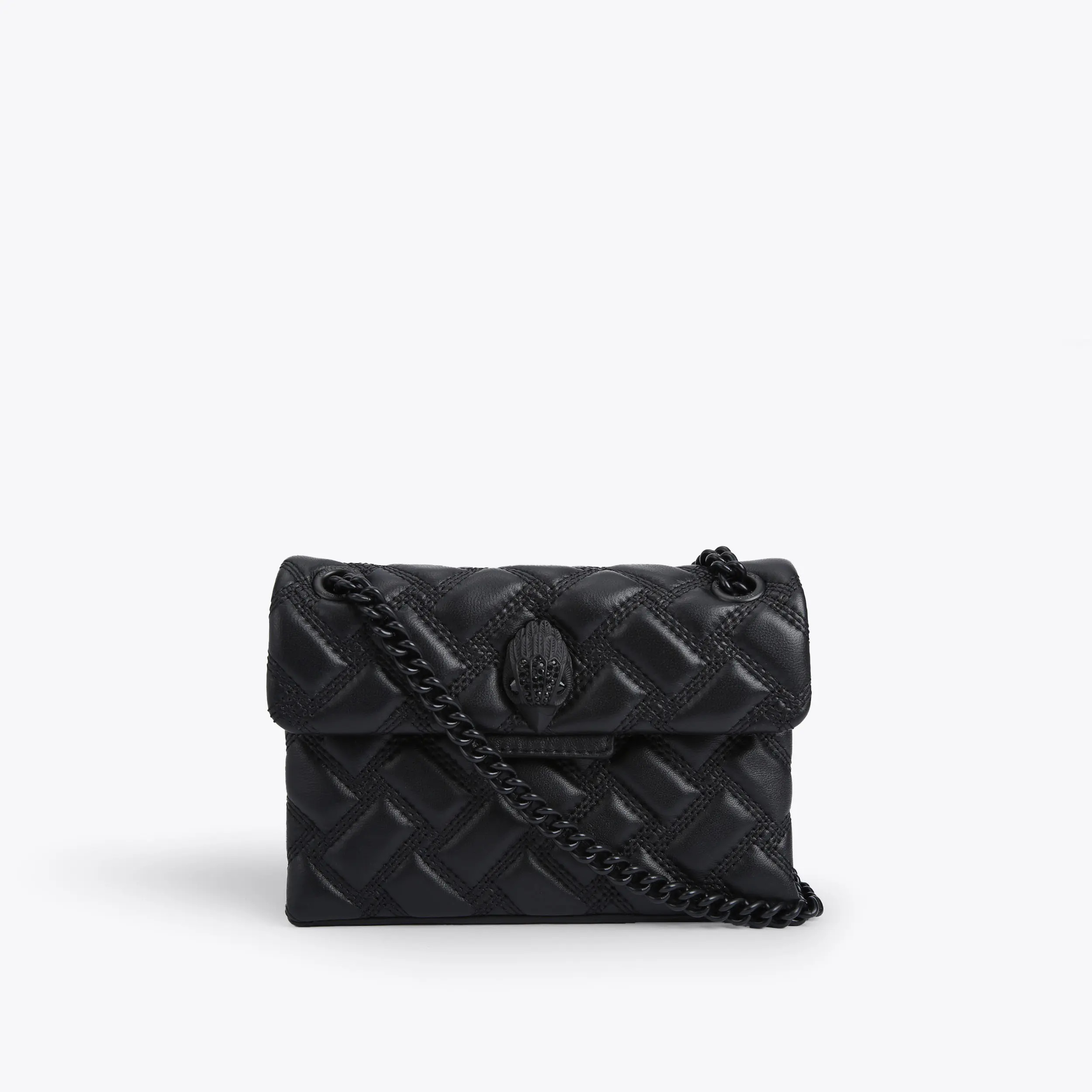 MINI KENSINGTON DRENCH Black Quilted Kensington Bag 
 by KURT GEIGER LONDON | Kurt Geiger UK