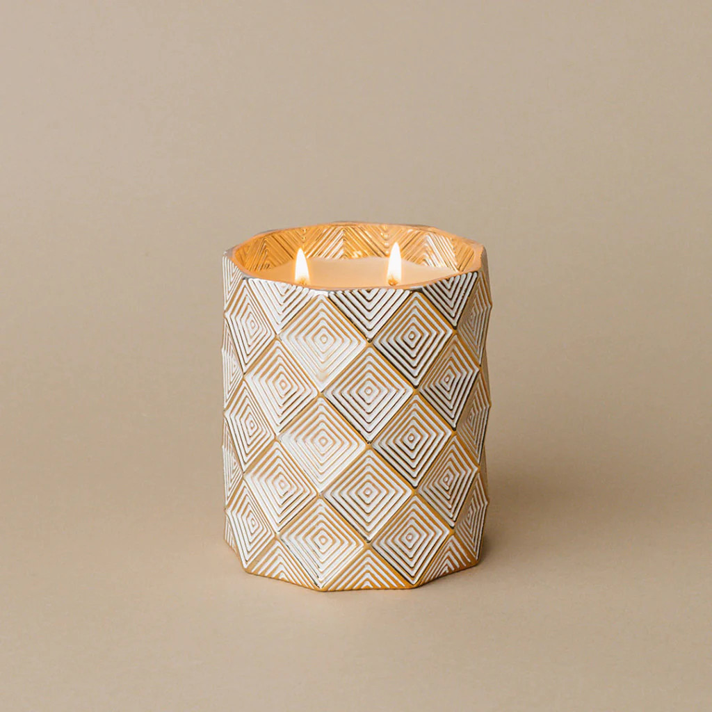 Holiday Decorative Candle - Spiced Tobacco | Votivo