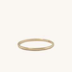 14k Yellow Gold Stackable Ring | Mejuri | Mejuri (Global)
