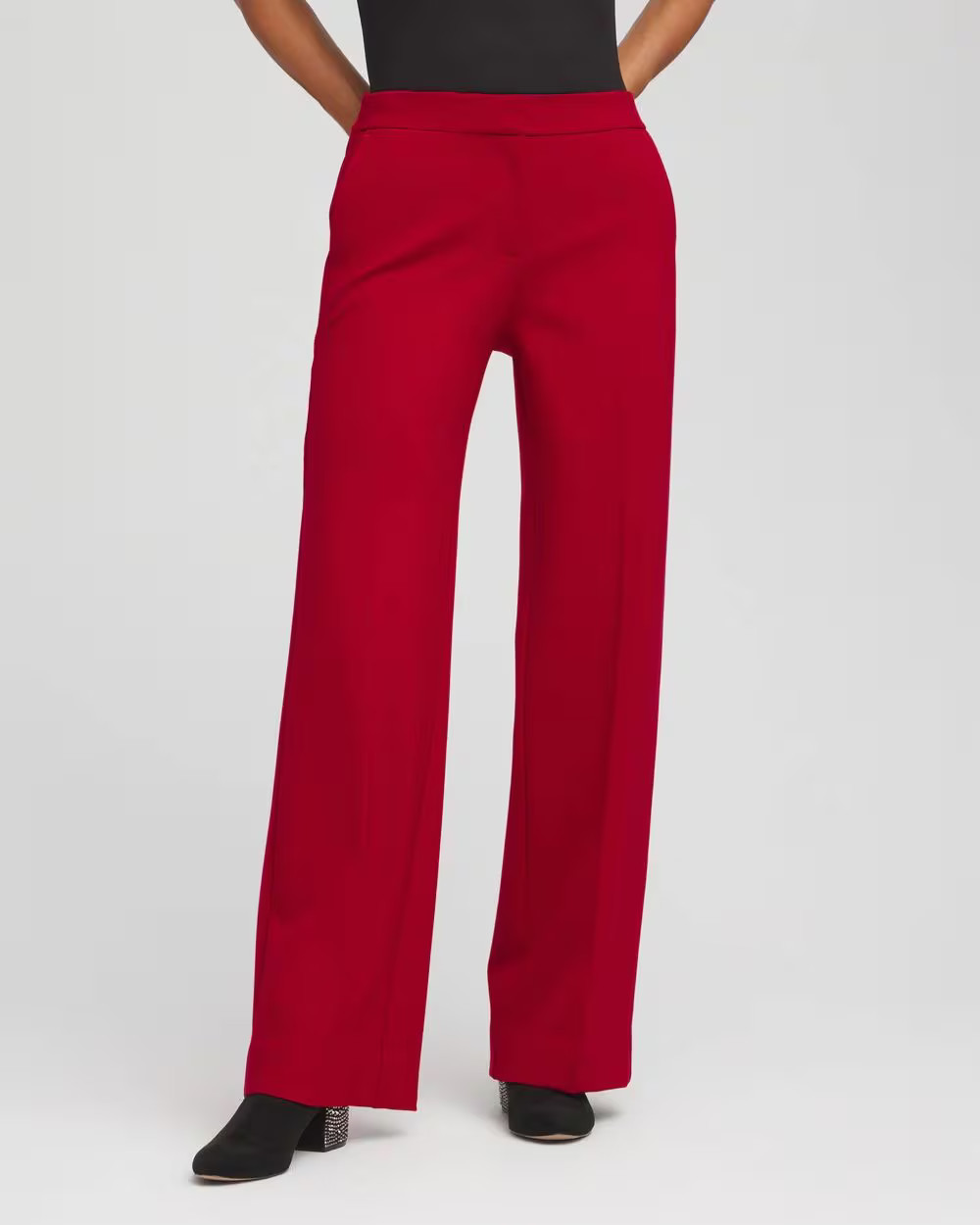 Emme Wide-Leg Trouser Ponte Pants | Chico's