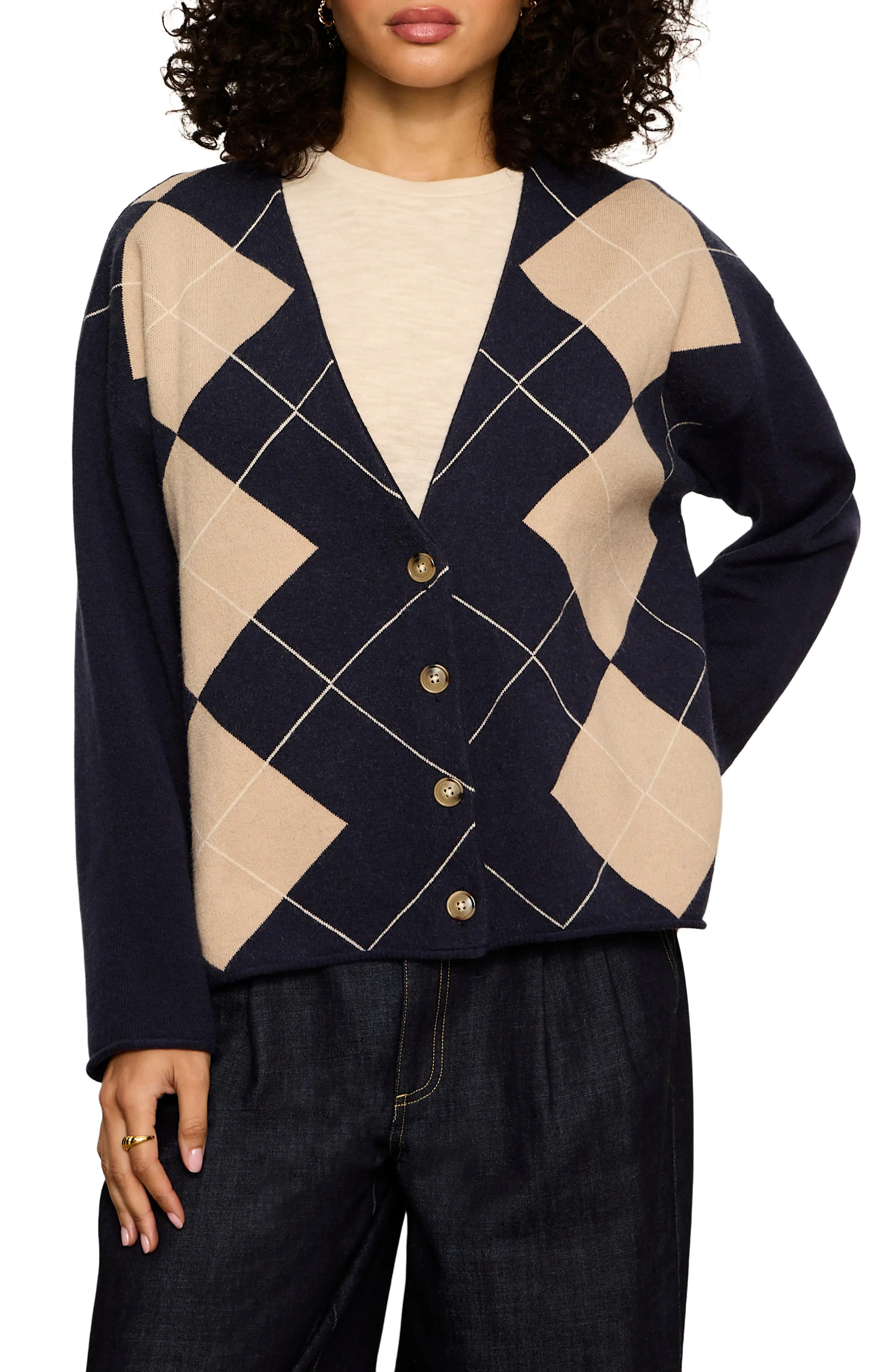 Sanctuary Arden Argyle Cardigan (Women) | Nordstrom | Nordstrom