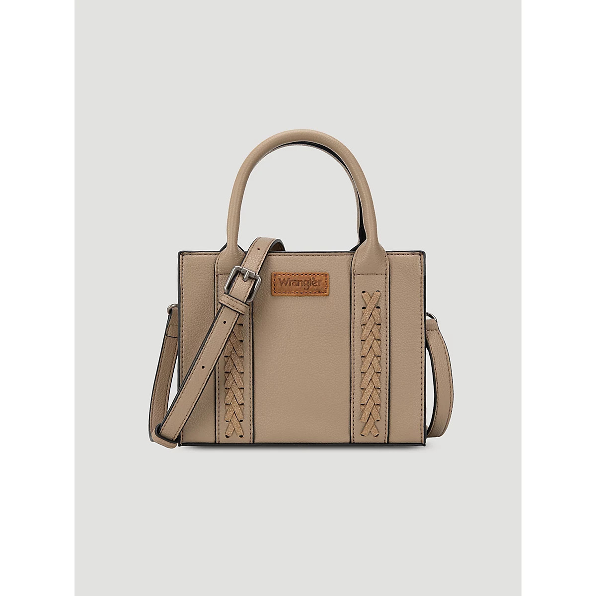 Whipstitch Mini Tote in Khaki | Wrangler