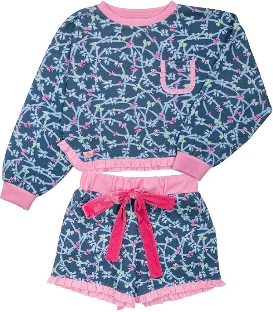 Simply Southern PJ Pajama Ruffle Short Set | Amazon (US)