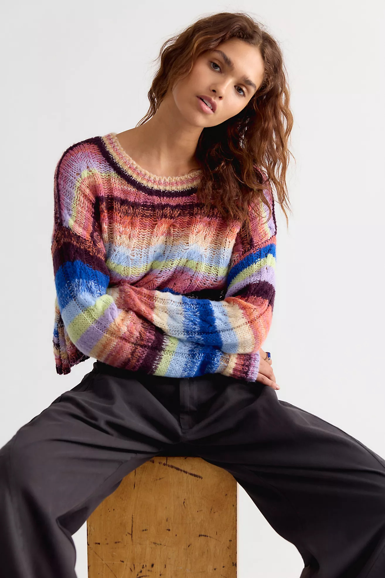 Winona Airspun Cable Knit Pullover | Free People (Global - UK&FR Excluded)