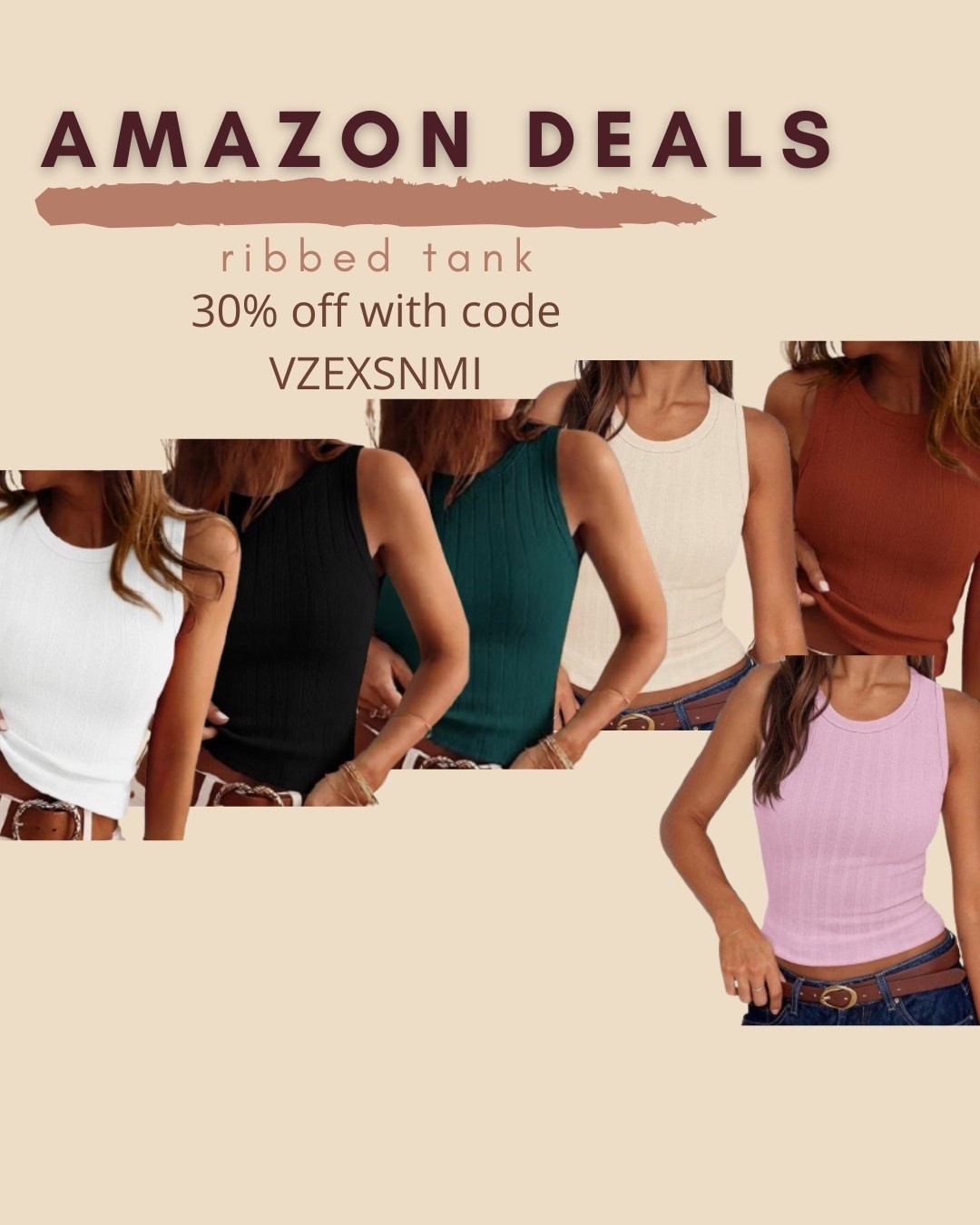$11 ends 4/5

Amazon fashion
Amazon deals
Ribbed tank


#LTKSaleAlert