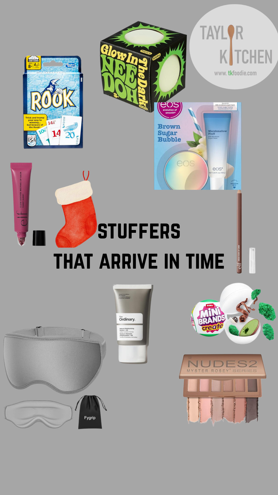 No worries!  There's still time to order some stocking stuffers if your stockings 🧦 aren't completely filled to the brim.  Here are some Amazon items that will arrive in time if ordered today (and most are on sale) 🥰 

 #LTKGiftGuide #LTKHoliday #LTKSaleAlert