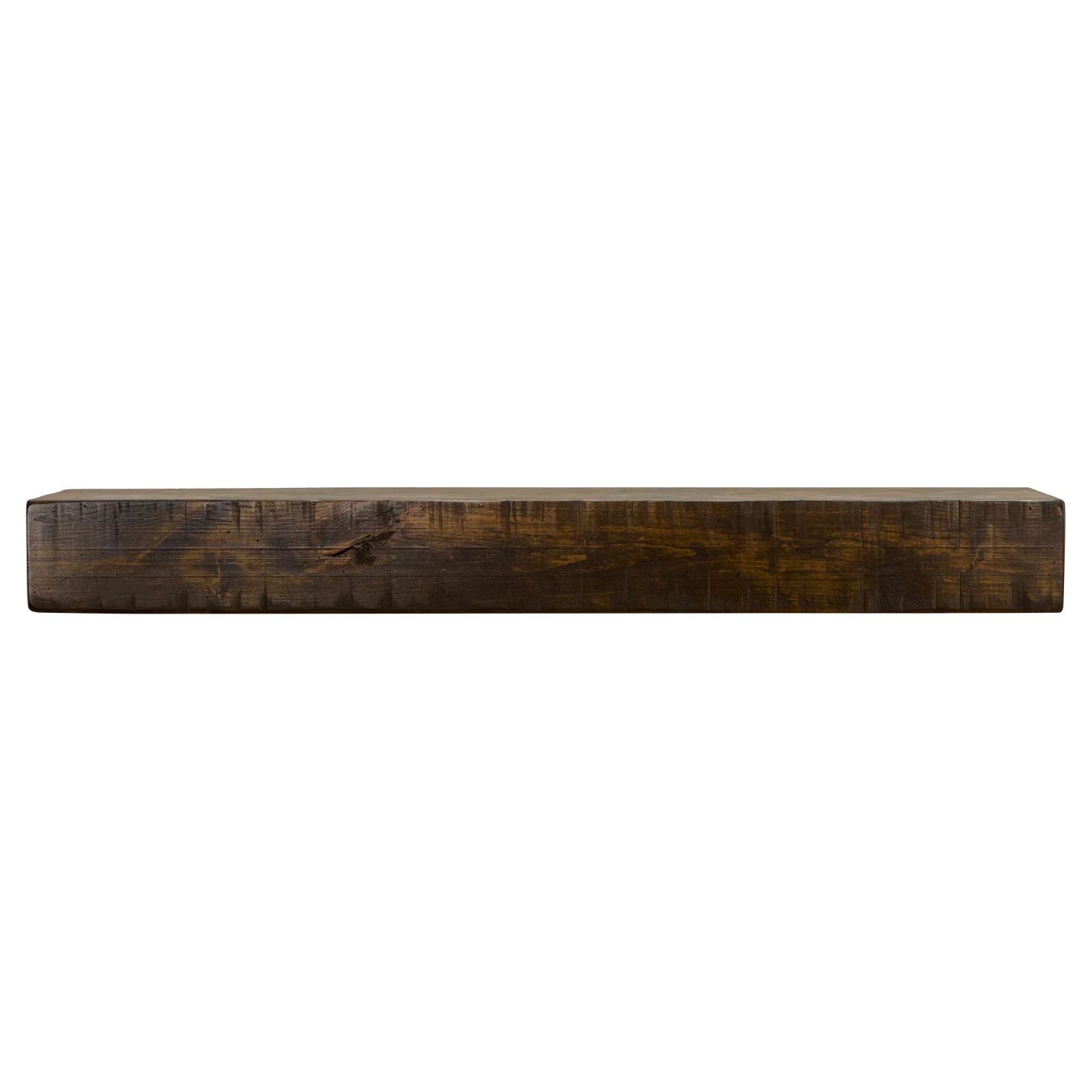 Dogberry Collections Rustic Fireplace Mantel Shelf | Walmart (US)