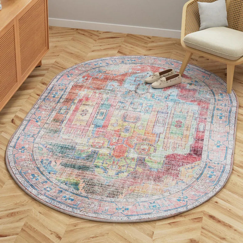 Engle Area Rug in Multi | Wayfair North America