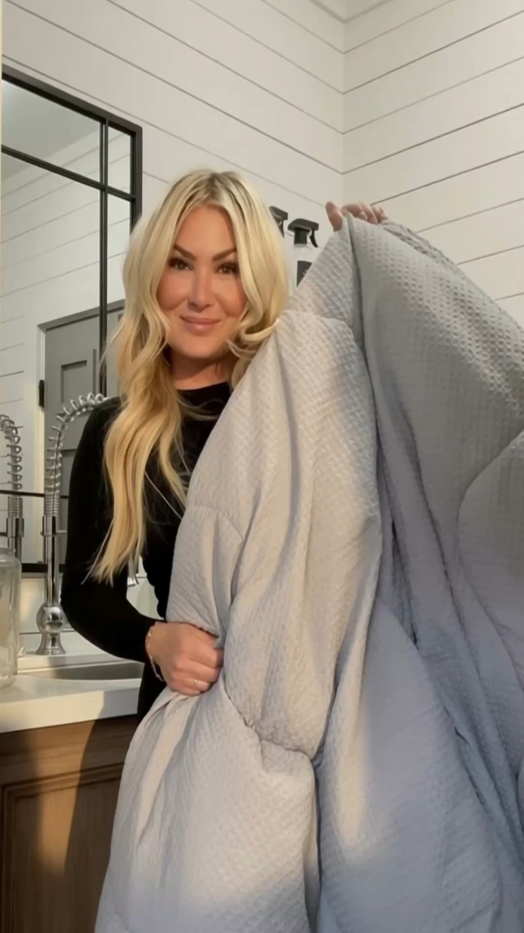 I’m obsessed with this reversible NightLark comforter! One side is ultra-soft with a cozy waffle texture, it’s perfectly fluffy without feeling heavy, and it’s so easy to toss in the wash and dryer. The easiest bedroom upgrade! # ad @mynightlark.us

#LTKHome