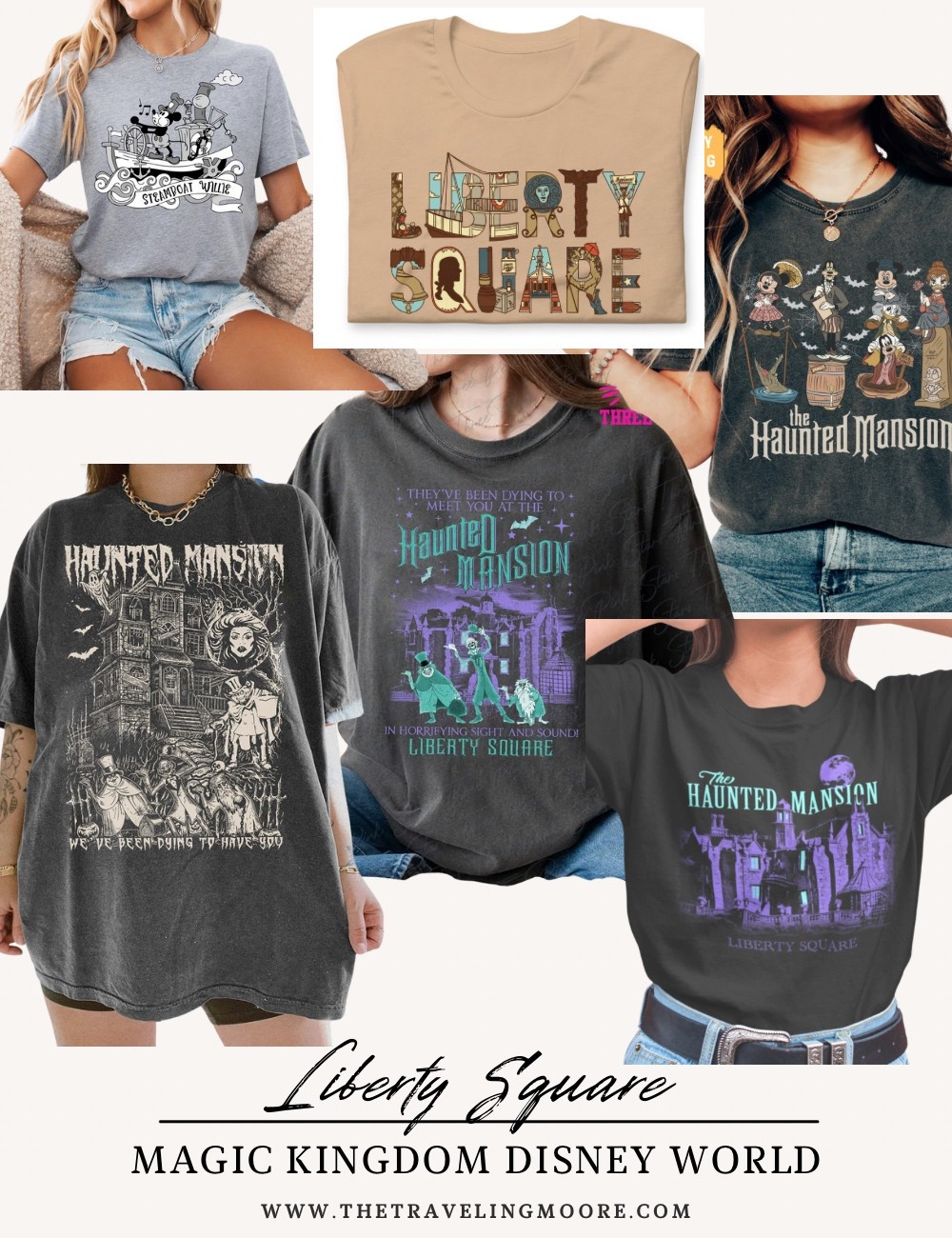 What to wear to Disney World - liberty square, haunted mansion 

#LTKTravel