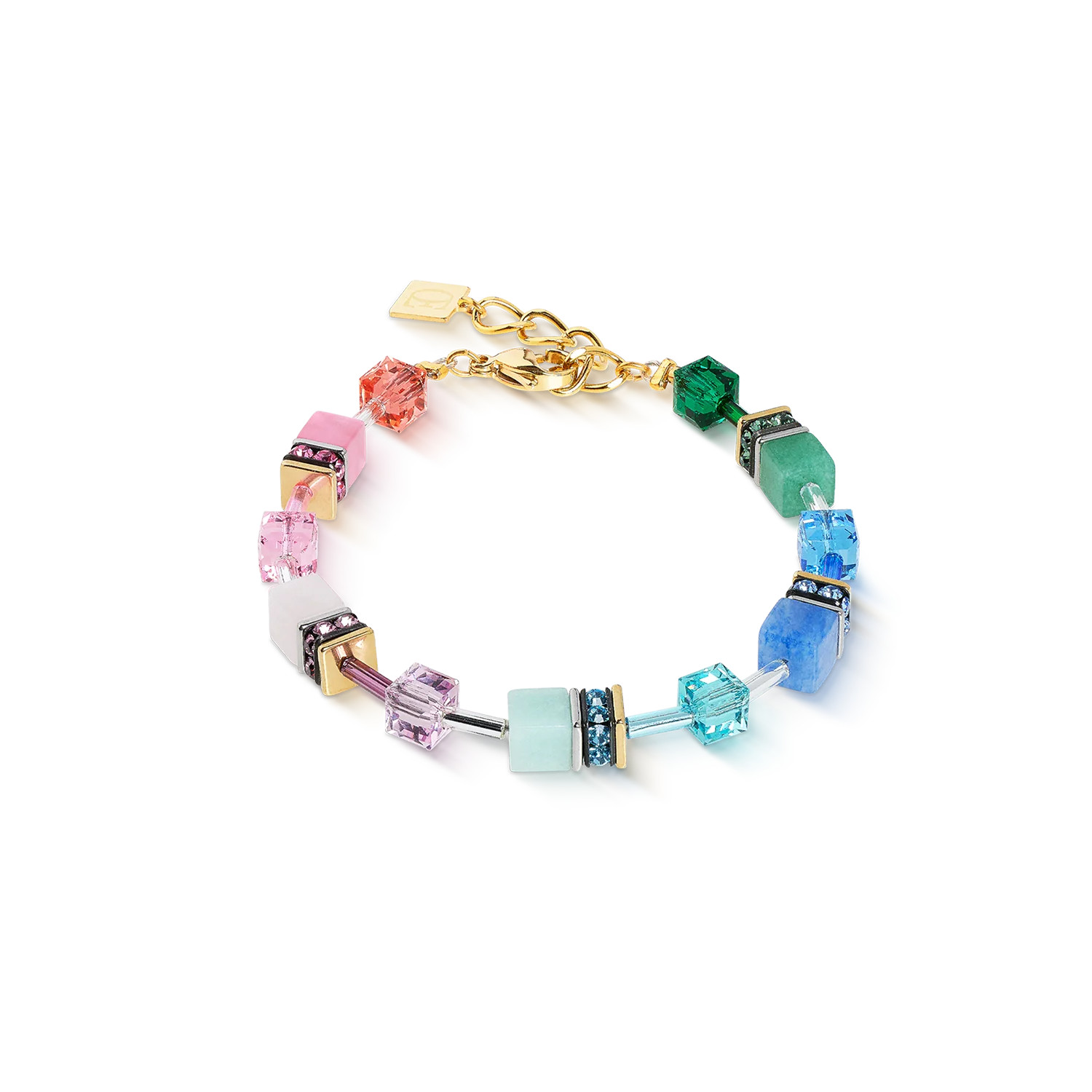 GeoCUBE® Iconic Precious bracelet Rainbow | Coeur de Lion