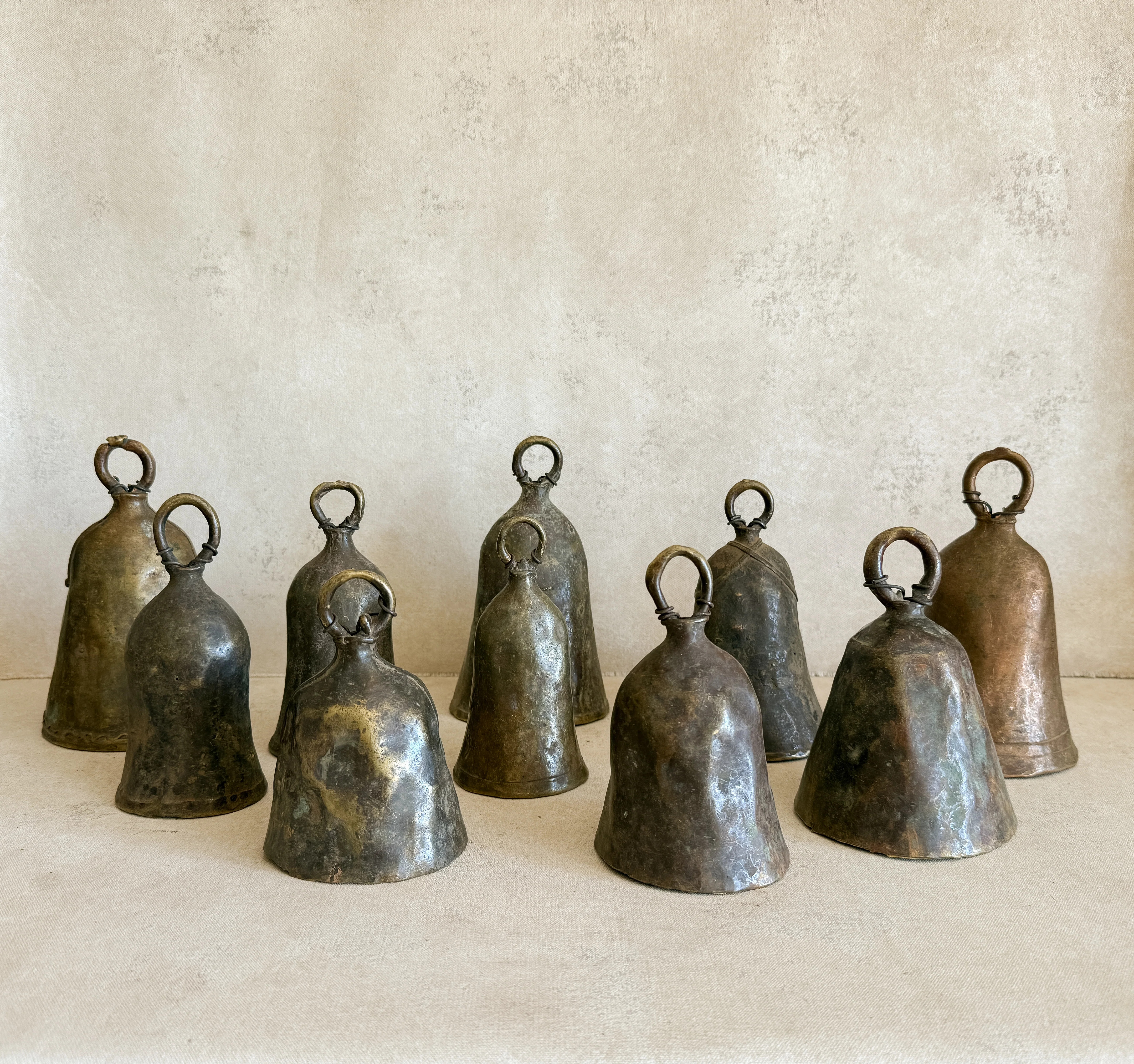 Vintage African Bells, Large | Cottage and Key