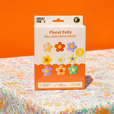 House of Party Balloon Creation Kit Floral Folly | Target