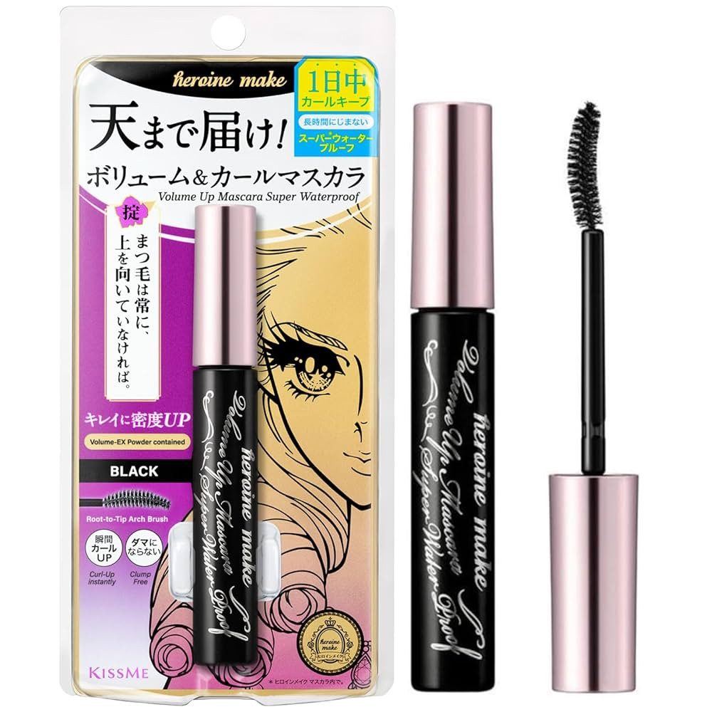KissMe Isehan Heroine Make Volume Up Mascara Super WP - 01 Black | Amazon (CA)
