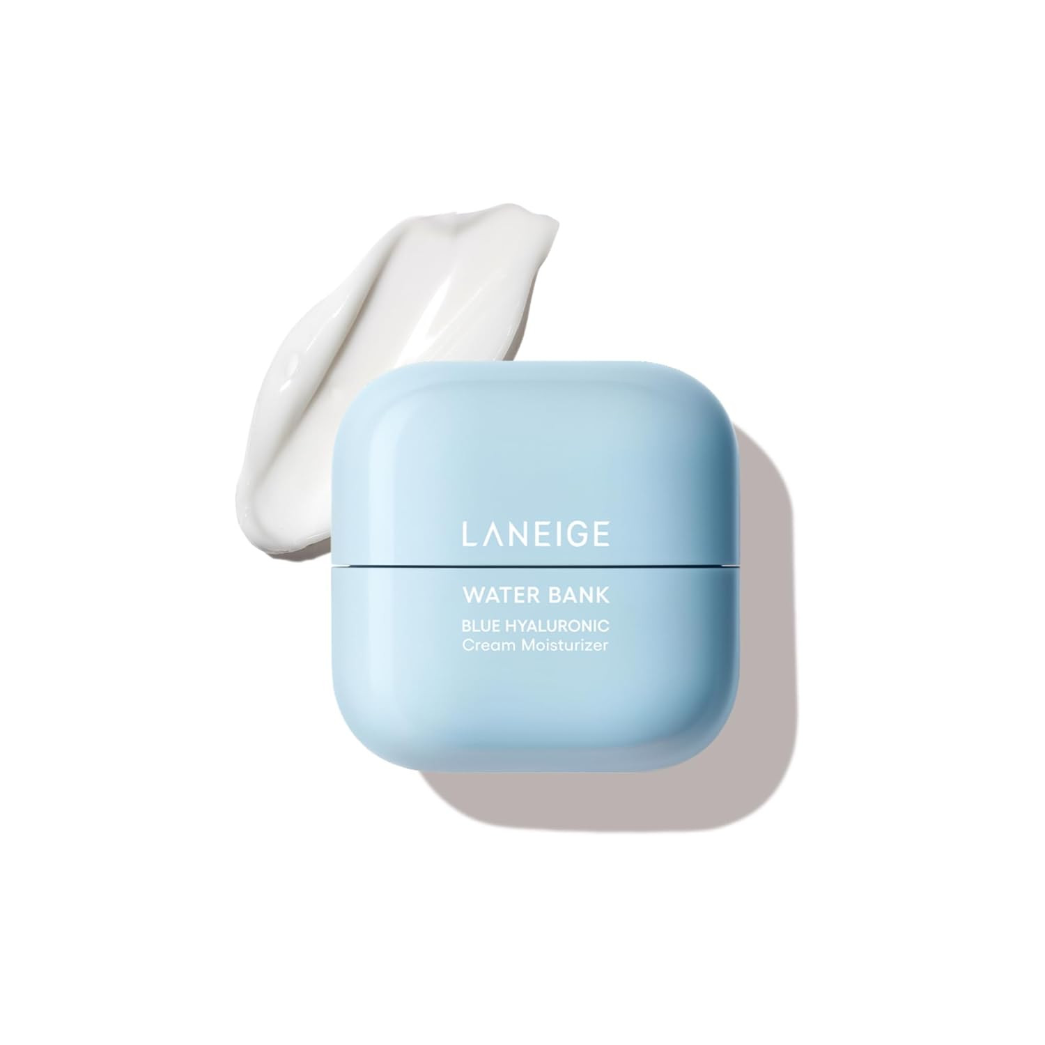 LANEIGE Water Bank Blue Hyaluronic Cream Moisturizer: Hydrating Korean Face Cream with Squalane &... | Amazon (US)