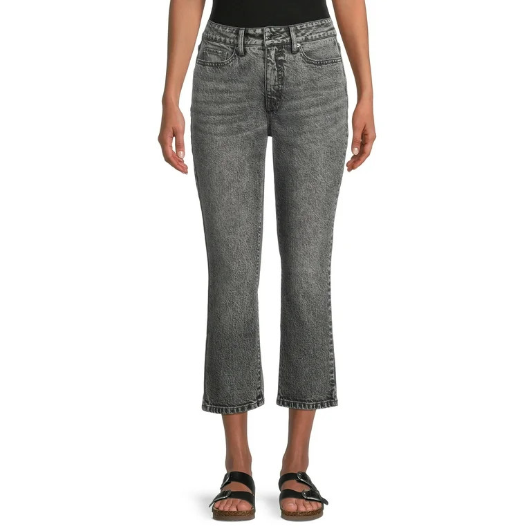 Time and Tru Women's Straight Crop Jeans | Walmart (US)