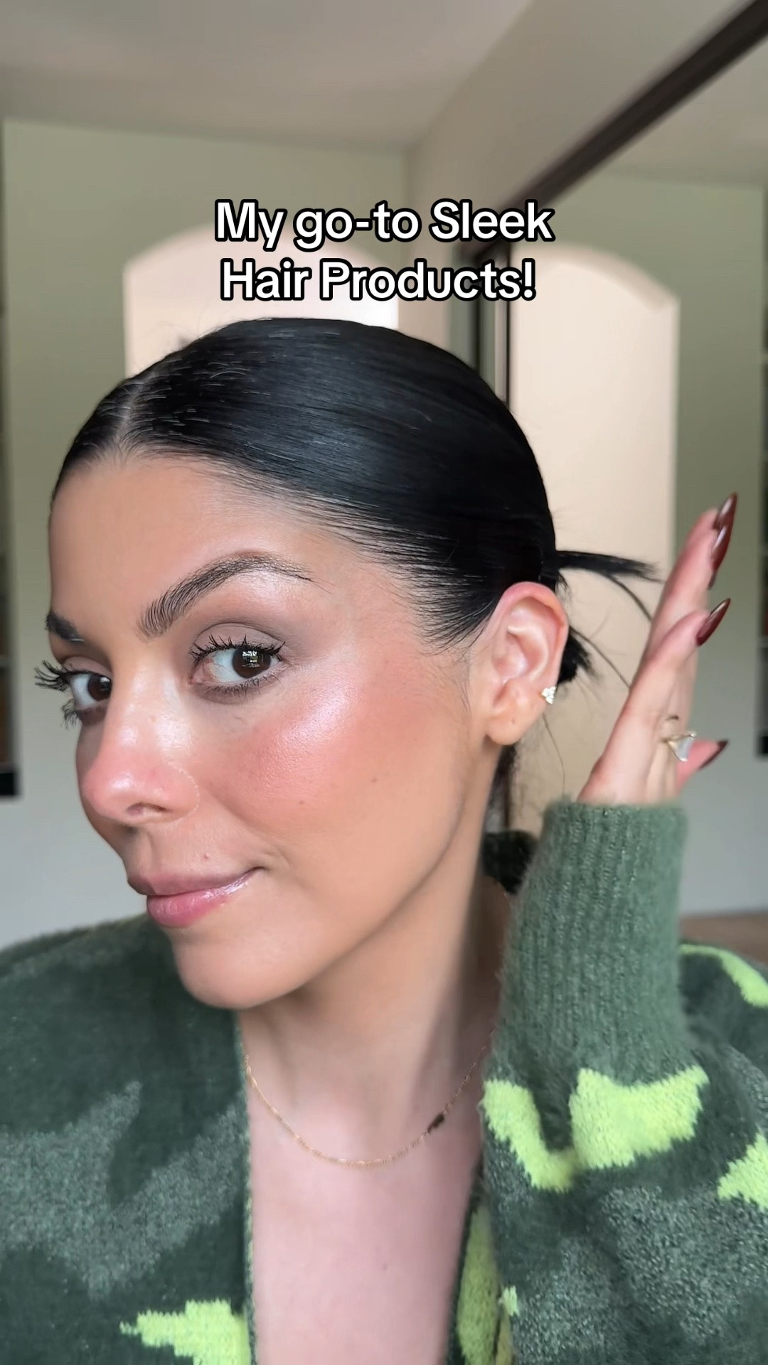 An easy slick-back hair tutorial using the e.l.f. Hair 3-in-Wonder Magic Styling Cream and Magic Styling Cream Wand. I use the cream to smooth and shape the style, then use the wand around the hairline and flyaways for a polished finish. Save this tutorial for your next slick-back bun or ponytail.

#LTKmomlife #LTKBeauty #LTKOver40