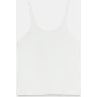 Zara - Interlock Strappy Top - Oyster-White - L - Woman | Zara UK