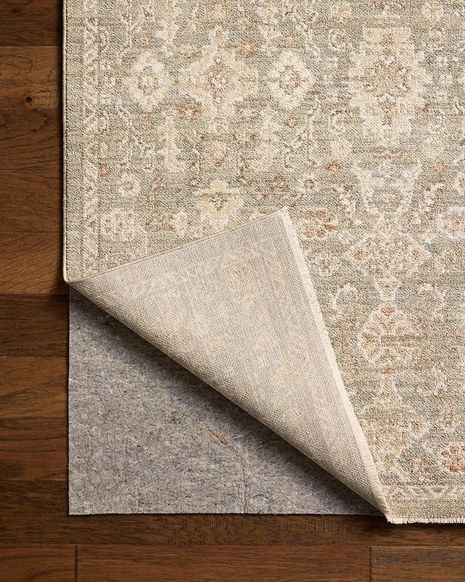 Loloi Chris Loves Julia Palma Collection PLM-03 Lagoon/Natural 7'-10" x 10' Area Rug Vintage Styl... | Amazon (US)