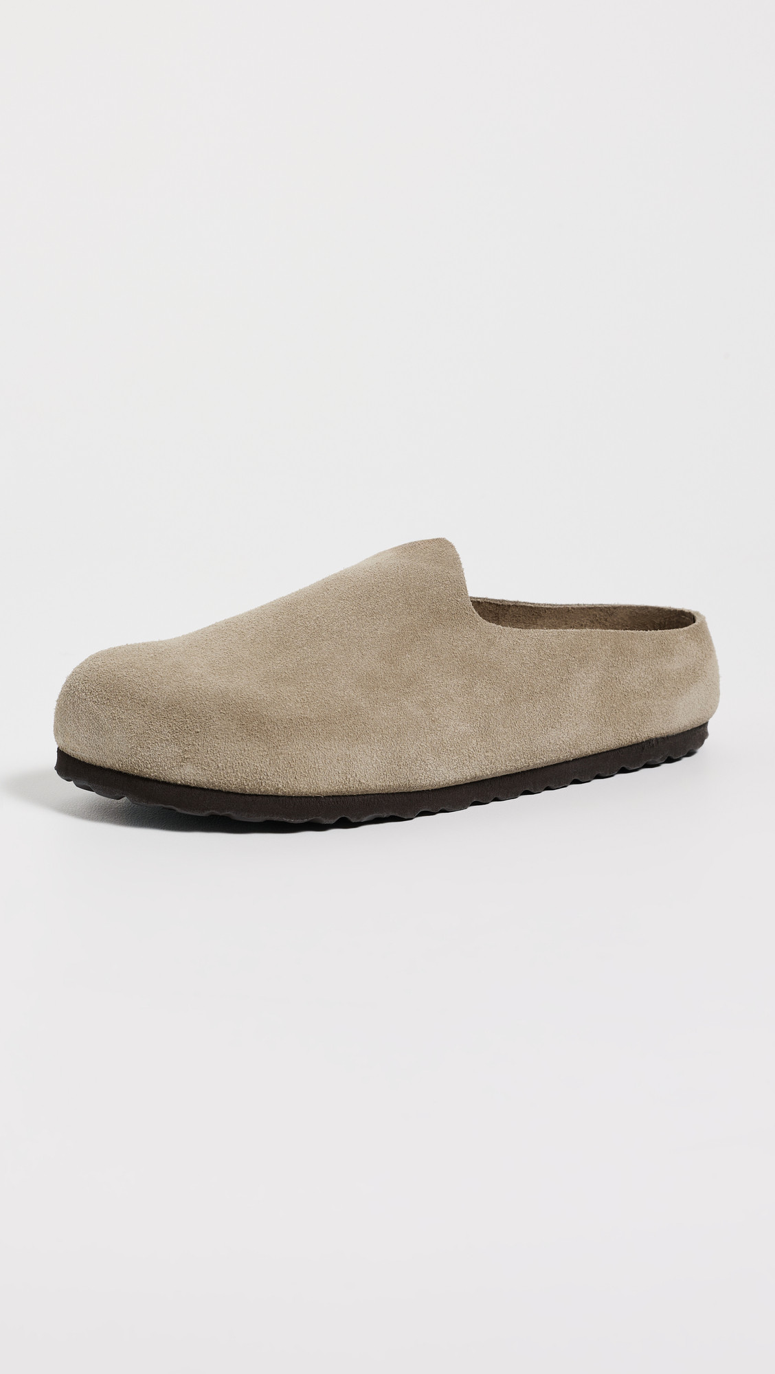Birkenstock Amsterdam Wrapped Clogs Taupe 40 | Shopbop