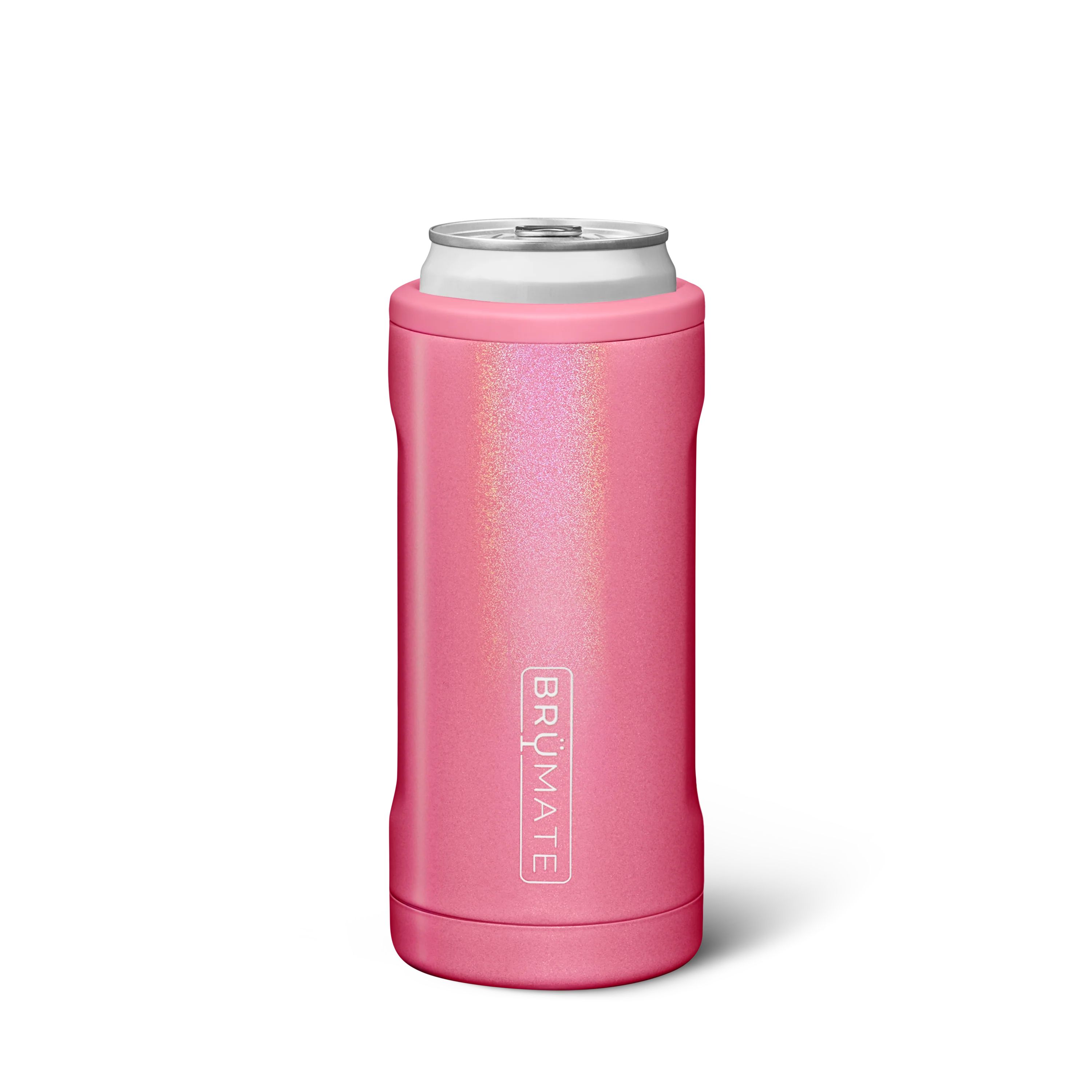 Hopsulator Slim | Glitter Pink (12oz slim cans) | BruMate