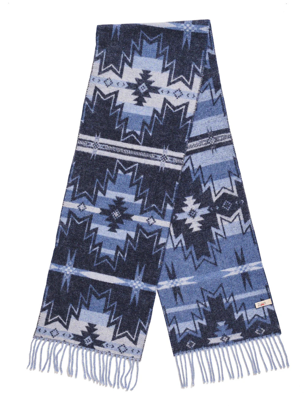 Doug Good Feather Stream Waters Star Nation Scarf | Faherty