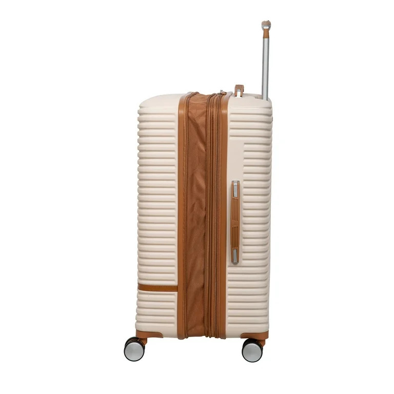 it luggage Replicating 27" Hardside Expandable Spinner Luggage Checked Luggage, Cream | Walmart (US)