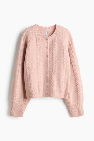 Cable-Knit Cardigan | H&M (US + CA)