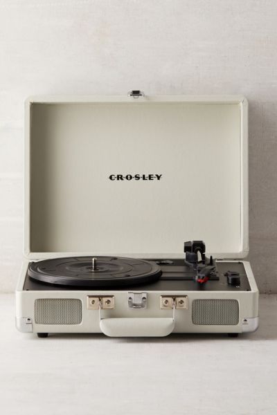 Crosley Dove Grey Cruiser Bluetooth Record Player | Urban Outfitters (US and RoW)